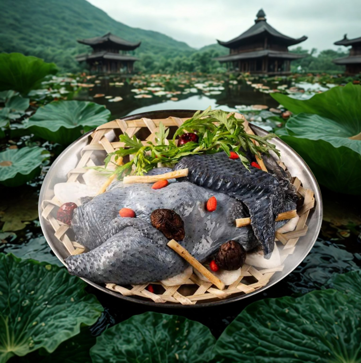 Gà H'Mông Hấp Hành
