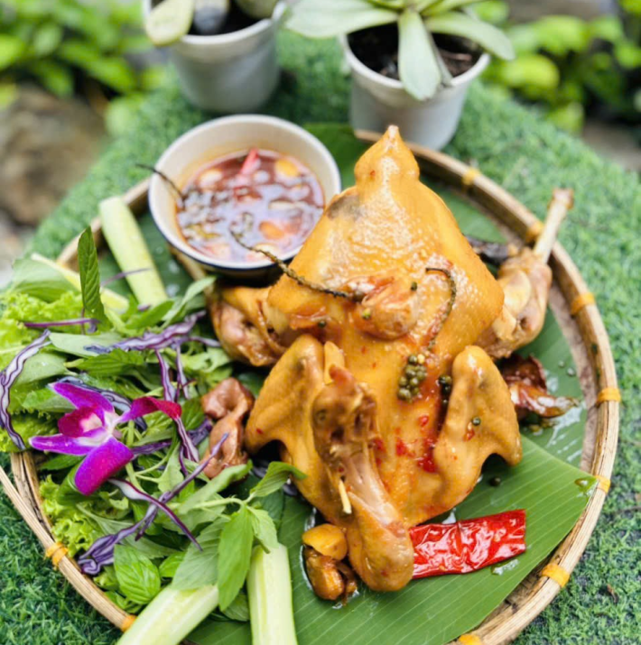 Gà nướng mắm nhỉ