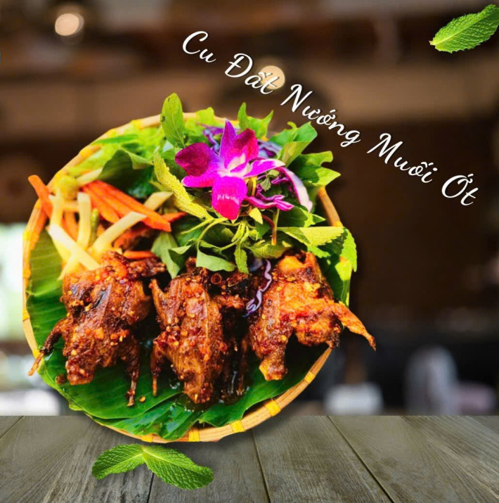 Cu Đất Nướng Muối Ớt